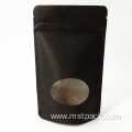 Stand Up Pouch Kraft Paper Bag With Zipper